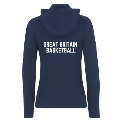GB Basketball Full Zip Hoodie - Women&