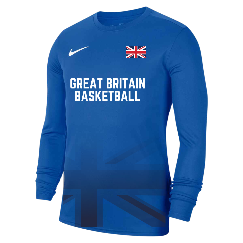 GB Basketball Long Sleeve Shooting Shirt - Men&
